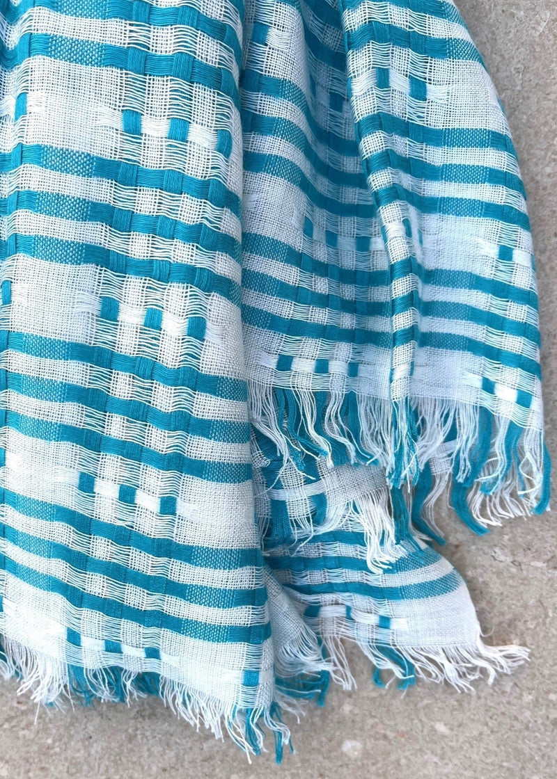 BLUE SCARF